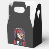 Its The 4th Of July Bruh Bald Eagle Patriotic フェイバーボックス (見開き)