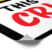 IT'S THE DEMENTIA | Blk | Protest ポスター (角)