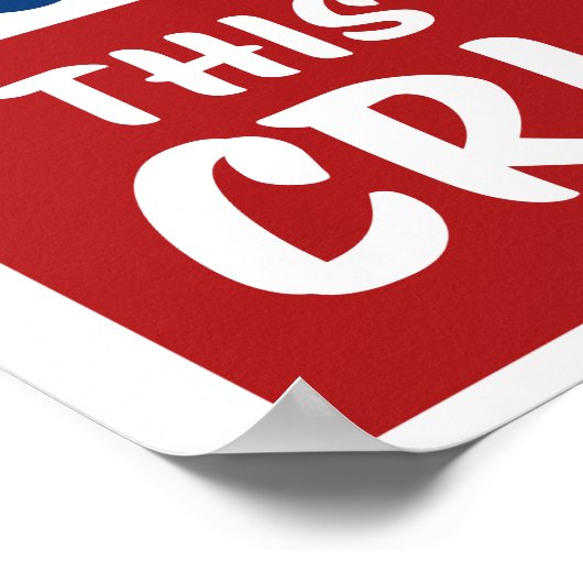 IT'S THE DEMENTIA | RWB | Protest ポスター (角)