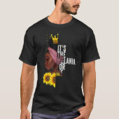 It's The Melanin For Me Melanated Black History Mo Tシャツ (正面)