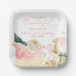 It's The Most Onederful Time of the Year Birthday ペーパープレート