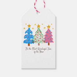 It's The Most Wonderful Time Christmas  ギフトタグ