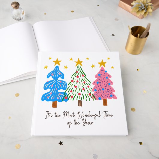 It's The Most Wonderful Time Christmas  ゲストブック (正面見開き)