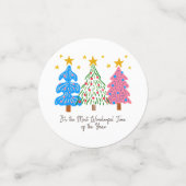 It's The Most Wonderful Time Christmas  コンフェッティ (スモール正面)