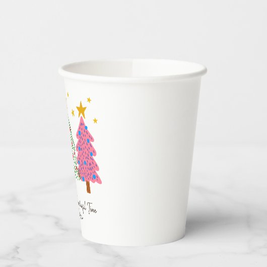 It's The Most Wonderful Time Christmas  紙コップ (左)