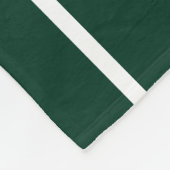 It's The Most Wonderful Time Dark Green Holiday フリースブランケット (角)