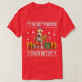 Its The Most Wonderful Time Of The Year Pitbull Sa Tシャツ (デザイン正面)