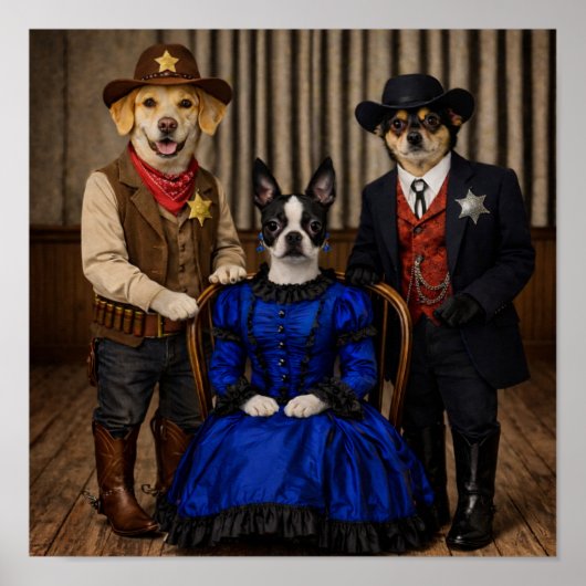 "It's The Wild West" ポスター (正面)