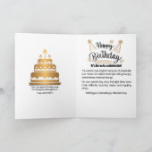 It's Time 祝 to (Psalms 118:24)誕生日 カード (内部)