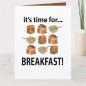 It's time for breakfast! カード (正面)