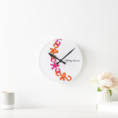 It's time for Monkey Business Round Wall Clock ラウンド壁時計 (ホーム)