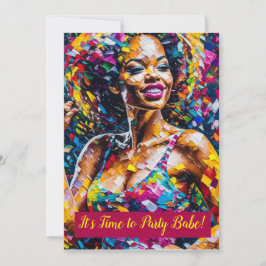 Its Time to Babe -パーティー招待状 招待状