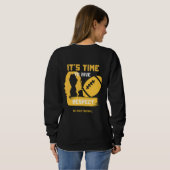 Its Time To Give WTF Respect スウェットシャツ (裏面フル)