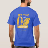 Its Time to Give WTF Respect Tシャツ (裏面)