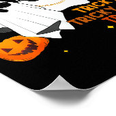 It's Tricky Tricky Tricky Funny Ghost Boo Hallowee ポスター (角)