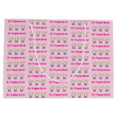 It's Triplet Girls!, Triplet Babies Gift Wrap, ラージペーパーバッグ (裏面)