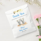 It's Twin Boys Baby Shower Favour Bags フェイバーバッグ (封をした状態)