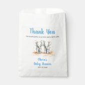 It's Twin Boys Baby Shower Favour Bags フェイバーバッグ (正面)