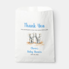 It's Twin Boys Baby Shower Favour Bags フェイバーバッグ