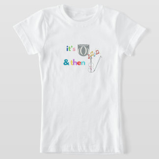 「Its U & then V」バージョン2 by Kriyas Collection Tシャツ