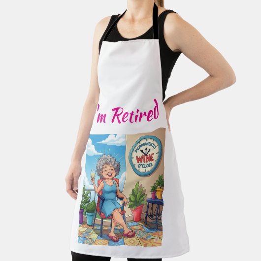 It's Wine O'Clock エプロン (インサイチュ)