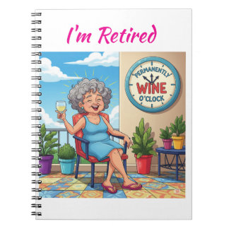 It's Wine O'Clock ノートブック