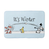 It's Winter バスマット (正面)