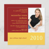 『It's Year Sharien Sharien Share』 (ブルゴーニュ) 招待状 (正面/裏面)