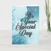 It's Your Special Day (詩篇37:4)誕生日 カード (正面)