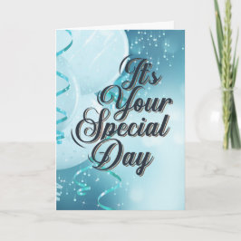 It's Your Special Day （詩篇37:4）誕生日 カード