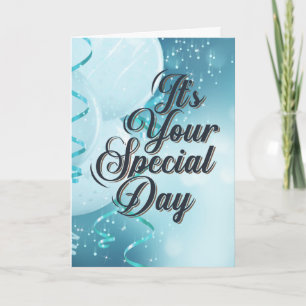 It's Your Special Day (詩篇37:4)誕生日 カード
