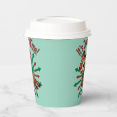 "It's Zoomie Time! Christmas Reindeer 紙コップ (左)