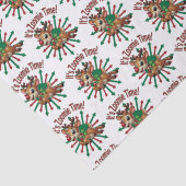 "It's Zoomie Time! Christmas Reindeer 薄葉紙 (詳細)