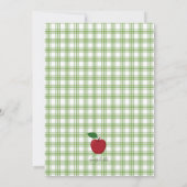 It'sApple Picking Time Photo招待状 招待状 (裏面)