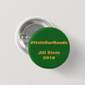 #ItsInOurHandsジルステイン2016年 缶バッジ (正面&裏面)