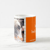 Itsyのパグのマグ: それで、こんにちはそこに! コーヒーマグカップ (中央)