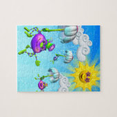 Itsy Bitsyのくものおもしろいのパズル ジグソーパズル (横)