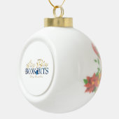 Itsy Bitsyブックビットオーナメントデザイン#2 セラミックボールオーナメント (右)