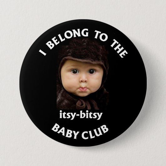 itsy bitsyベビークラブ 缶バッジ (正面)