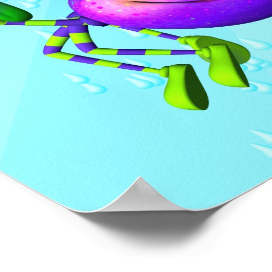 Itsy Bitsy Spider 18x18ポスター ポスター (角)