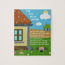 Itsy Bitsy Spider Nursery Rhyme Puzzle ジグソーパズル