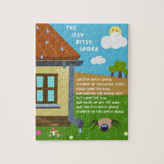 Itsy Bitsy Spider Nursery Rhyme Puzzle ジグソーパズル