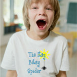 Itsy Bitsy Spider Shirt トドラーTシャツ<br><div class="desc">This Itsy Bitsy Spider Shirt features a cute little Spider who is happy that the sun has come out and dried up all the rain.</div>
