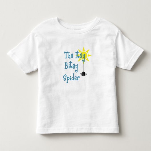 Itsy Bitsy Spider Shirt トドラーTシャツ (正面)