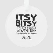 Itsy Bitsy Teddyベアーウィリー オーナメント (裏面)
