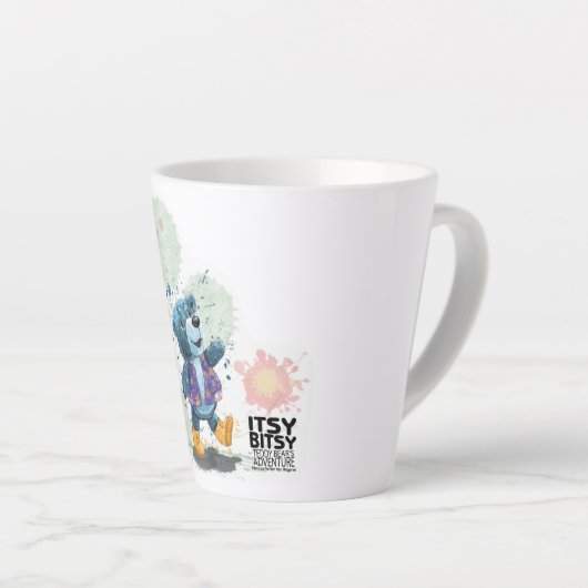 Itsy Bitsy Teddyベアーウィリー カフェラテマグ (右アングル)