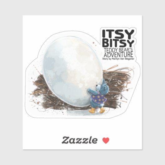 Itsy Bitsy Teddyベアーウィリー シール (シート)