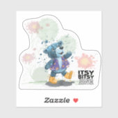 Itsy Bitsy Teddyベアーウィリー シール (シート)