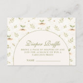 ittle Sprout Garden Party Diapper Raffle エンクロージャーカード (正面)