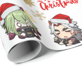 Itto & Kukiクリスマスギフトラッパー ラッピングペーパー (ロールコーナー)